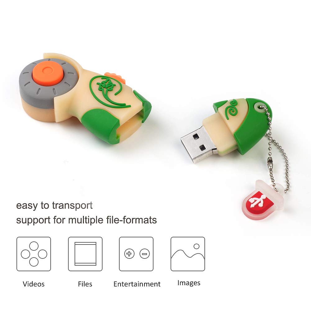 Leizhan 32Gb Novelty Rotary Cutter Shape Usb Flash Drive Sewing Themed Character Thumb Drive Gift Pendrive